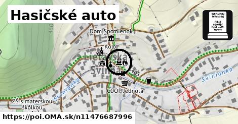 Hasičské auto