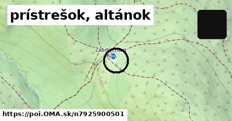 prístrešok, altánok