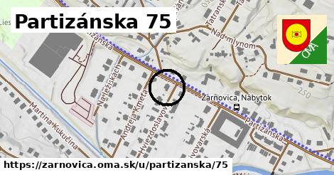 Partizánska 75, Žarnovica