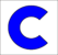 marker symbol cyklotrasa bicycle blue