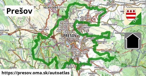 Ulice v Prešov