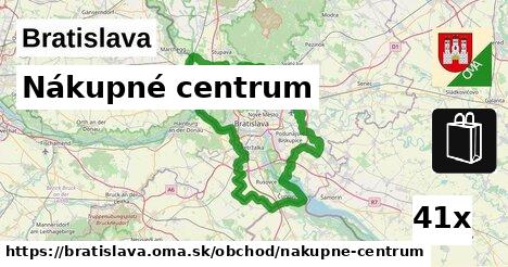 nákupné centrum v Bratislava