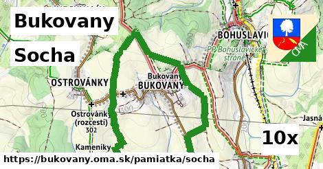 socha v Bukovany