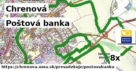 Poštová banka v Chrenová