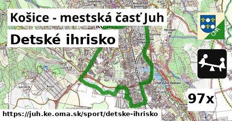 Detské ihrisko, Košice - mestská časť Juh