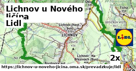 Lidl v Lichnov u Nového Jičína