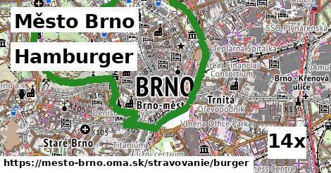 hamburger v Město Brno