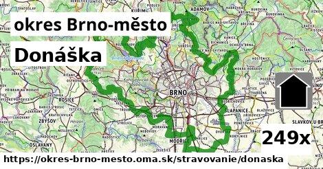 donáška v okres Brno-město