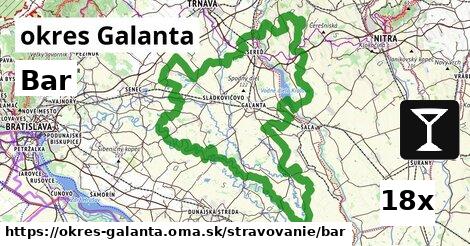 bar v okres Galanta
