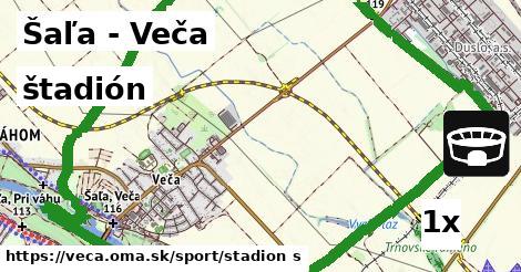 štadión, Šaľa - Veča