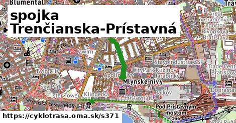 spojka Trenčianska-Prístavná
