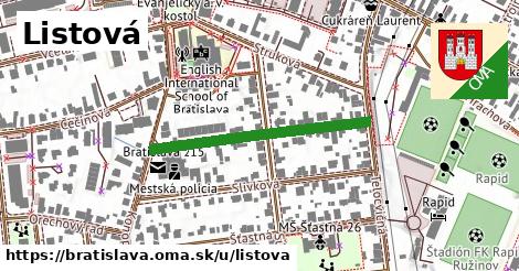 Listová, Bratislava