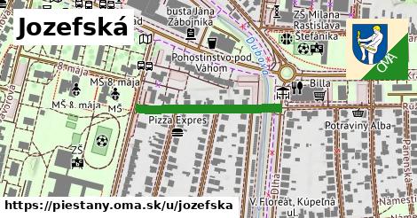 ilustrácia k Jozefská, Piešťany - 261 m