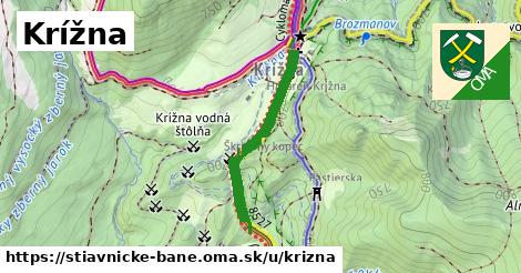 ilustrácia k Krížna, Štiavnické Bane - 533 m