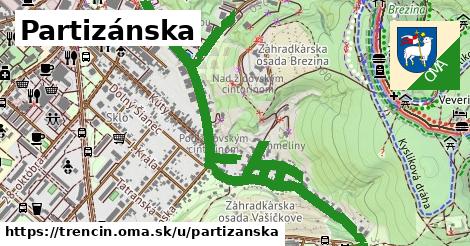 ilustrácia k Partizánska, Trenčín - 2,1 km